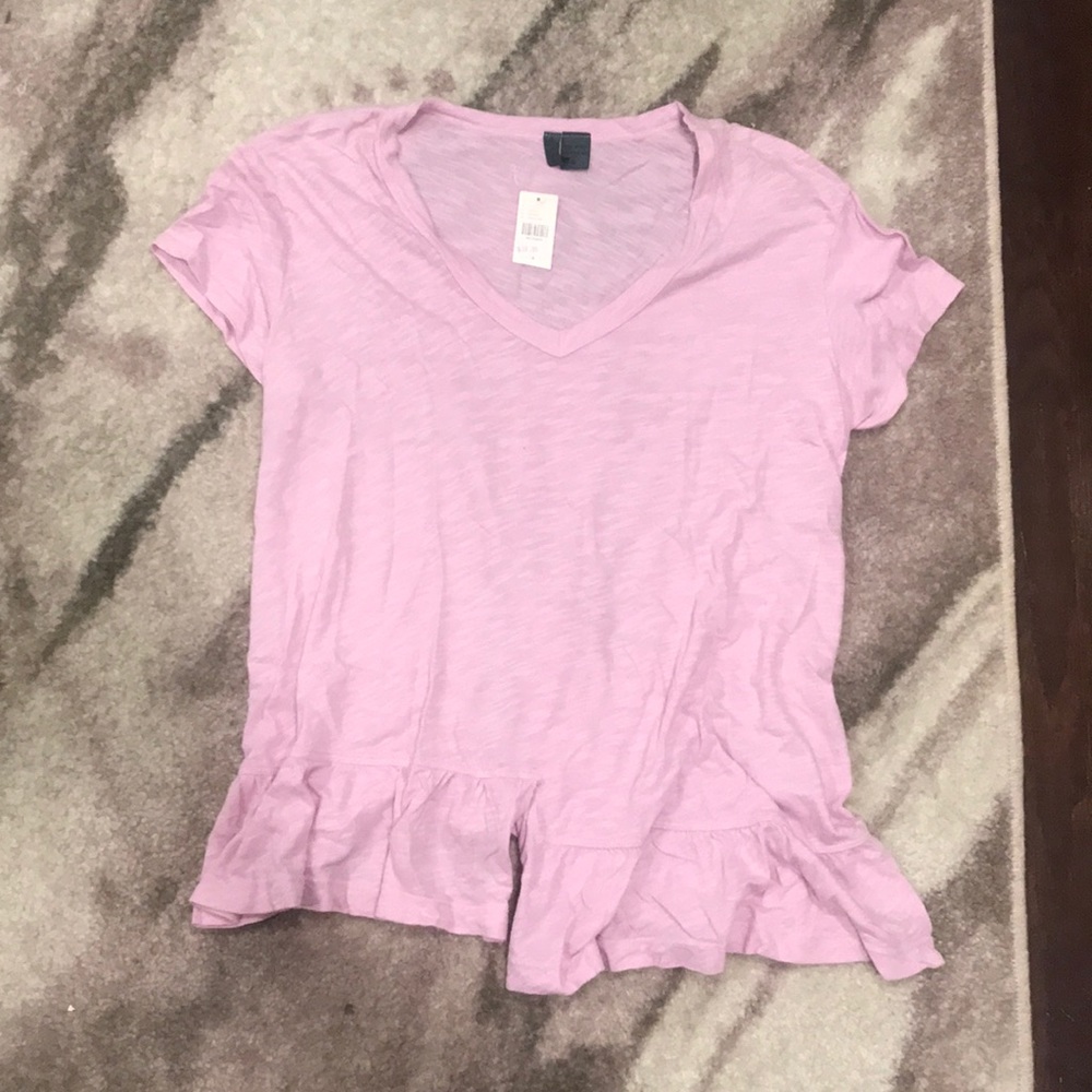 Pink top with adjustable bow in back